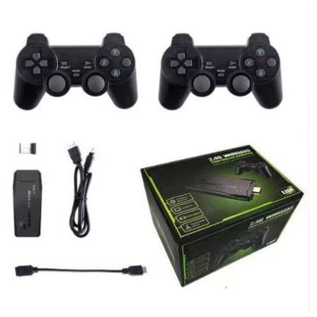 Controlador de juegos inalámbrico, Joystick Gamepad con más de 20000 juegos integrados, consola de juegos M8 de embalaje grande de 128G