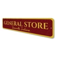 thumbnail image 4 of General Store Novelty Sign, Metal Wall Decor - 4x18 inches, 4 of 4