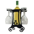 thumbnail image 1 of Village Wrought Iron WRC-B-157 Wine Caddy for Four Grapevine Design, 1 of 2