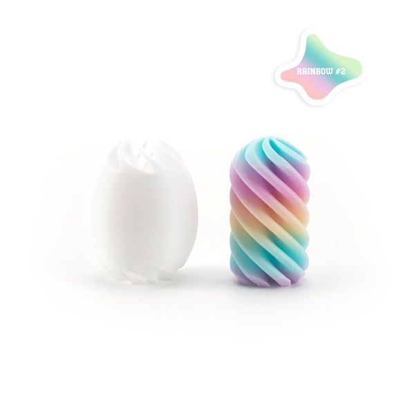 YingYouFu Decompression Easter Egg Toy Spinning Music 3D Printed Craft Ornament, Stress Relief Fidget Toy for Easter Crafts and Holiday Decor, Fun Party Activity