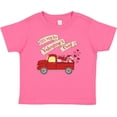 thumbnail image 3 of Inktastic It's My 1st Valentine's Day with Red Truck and Hearts Boys or Girls Baby T-Shirt, 3 of 5