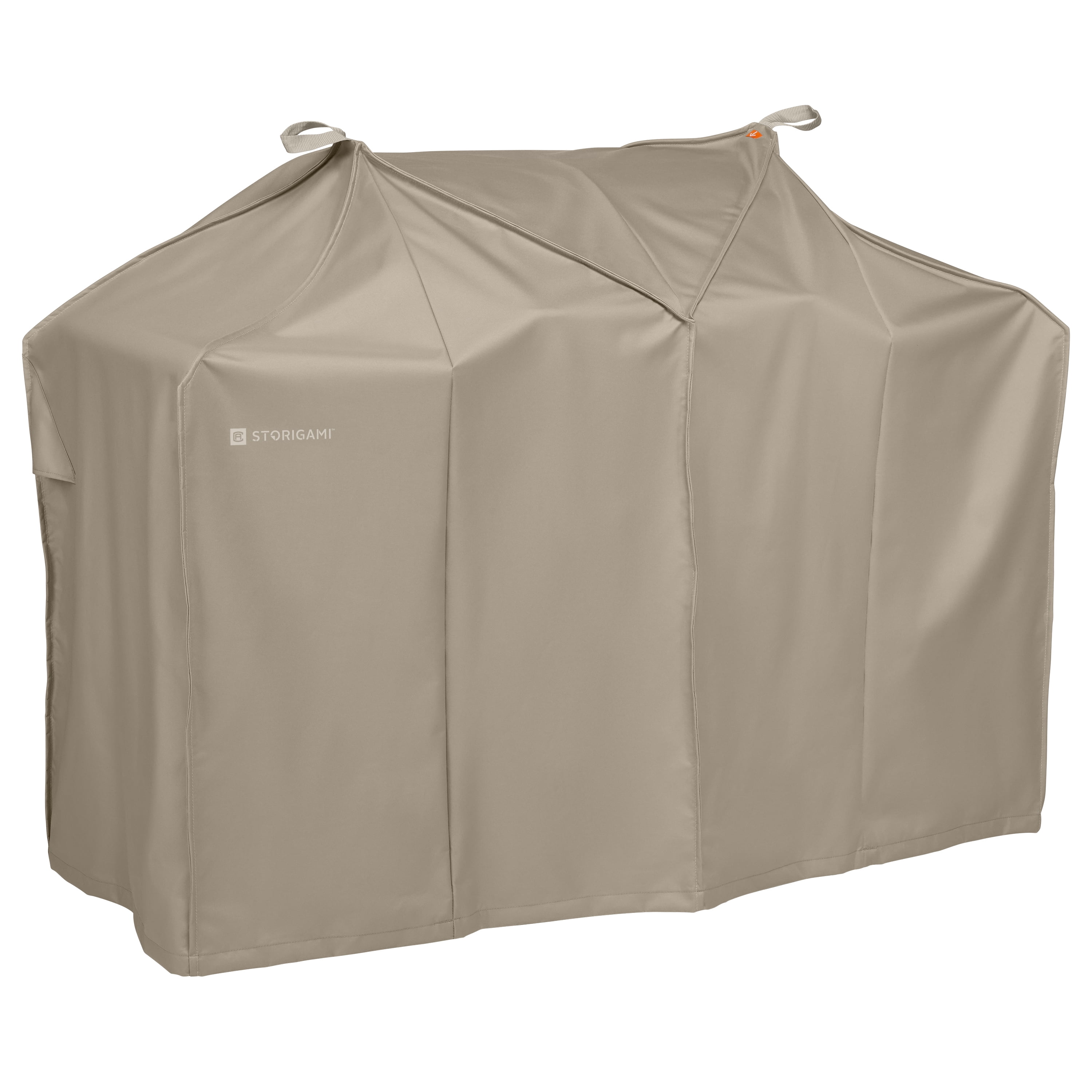 Grill Cover w/ Tent Style Fit Weather Dust Corrosion Protection Black 52 in 