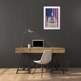 thumbnail image 3 of Flaherty, Dennis 23x32 White Modern Wood Framed Museum Art Print Titled - Washington, DC US flag and US Capitol building, 3 of 4
