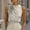 White, variant on YTCAMLO Wrap Pleated Business Casual Tops for Women Dressy Satin Sleeveless Blouses Baggy Round Neck Tank Tops Office Tunic Shirts, White L