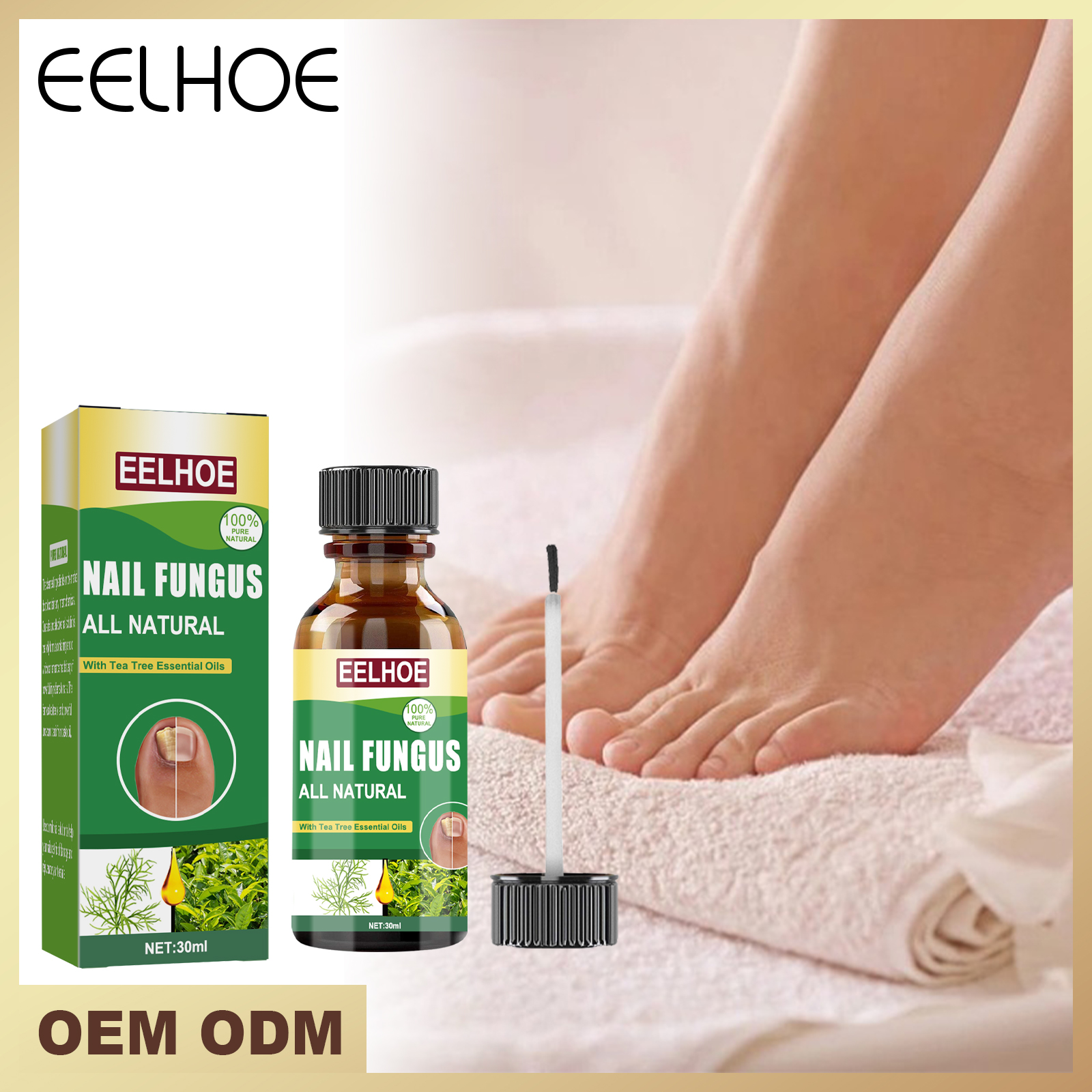Toenail Fungus Treatment, 30ML Effective Nail Fungus Treatment for