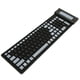 thumbnail image 2 of Teclado de silicona inalámbrico, teclado de silicona 107 teclas teclado de silicona plegable teclado impermeable resultados impresionantes, 2 of 8