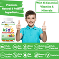 thumbnail image 4 of SHIFAA NUTRITION Halal Vitamins | Kids Bundle Pack 02 | Contains 1 Bottle Of Each _ Halal Kids Multivitamins Gummies, Halal Vitamins C Gummies, Halal Vitamin D3 Gummies 2000 IU, 4 of 7