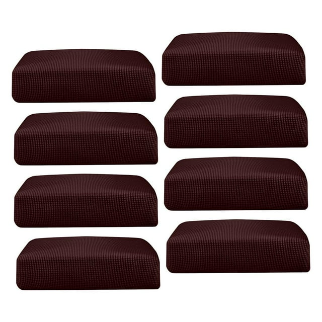 Tnarru 8pcs Stretchy Sofa Seat Cushion Cover Couch Slipcover Replacement Living Room