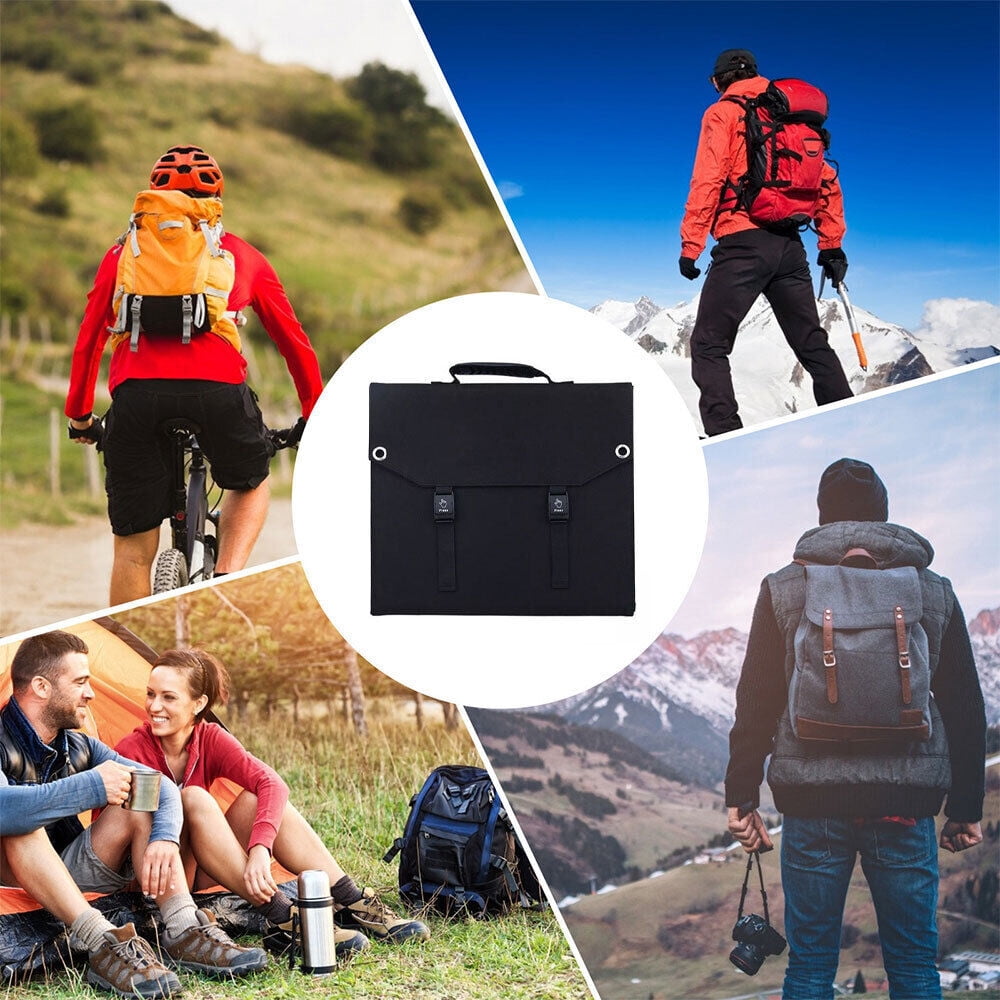 Portable Monocrystalline Solar Panel,Kepeak 200W Foldable Monocrystalline Solar Charger, Efficiency Solar Panel with MC4 Output, IP67 Waterproof for Power Stations, Camping, Hiking, Off-Grid