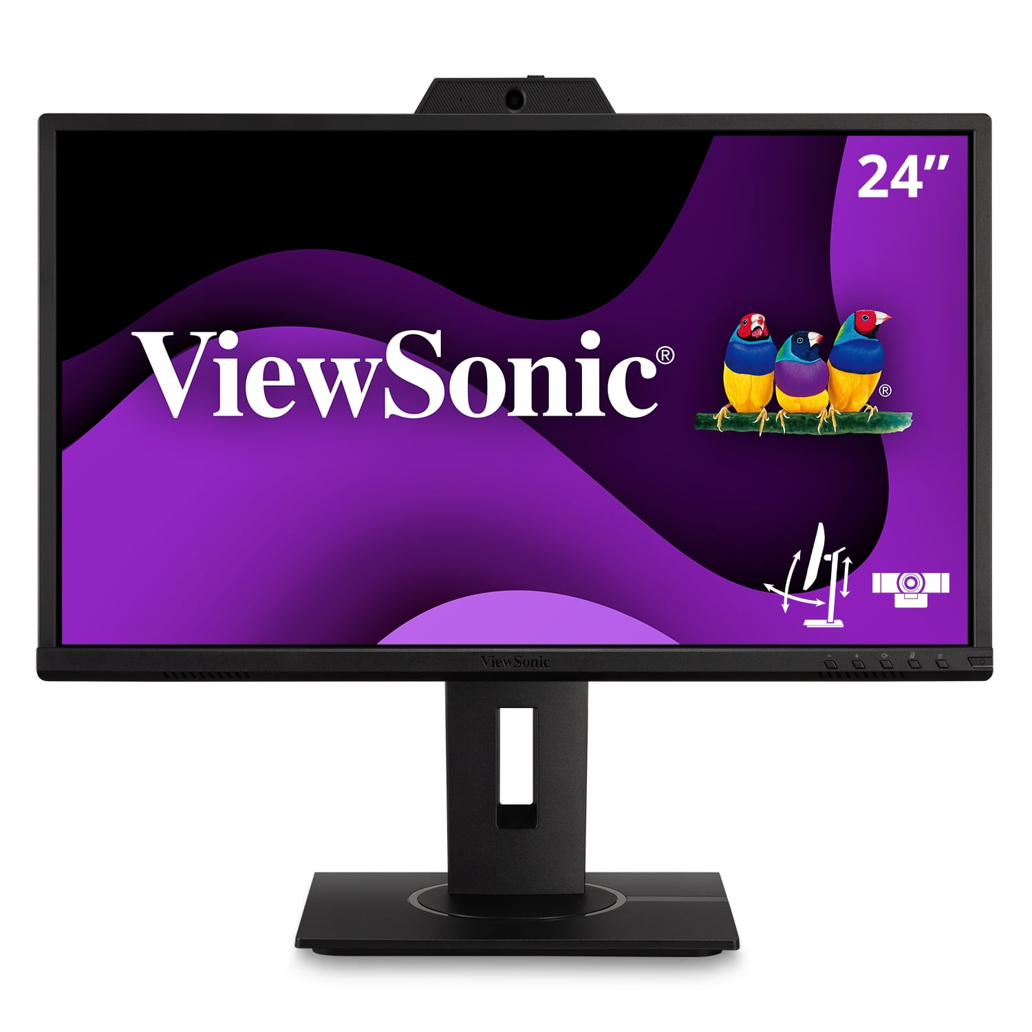 ViewSonic VG2440V 24" 1080p IPS Video Conferencing Monitor with