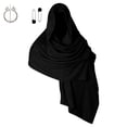 thumbnail image 6 of Renaissance Halloween Shawl For Women, Hooded Cowl Scarf Accessories, Medieval Vintage Festivals Wrap Cape, 6 of 6