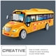 thumbnail image 5 of ColoMX Modelo de autobús de simulación de juguetes para autos de autobús escolar con sonidos y luces para niños, 5 of 6
