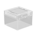 thumbnail image 3 of Milaget Reptile Terrarium Clear Transparent Reptiles Cage for Frog Crayfish Tortoise S, 3 of 9