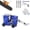 Blue-B, variant on Klampero Chainsaw Sharpener, Chain Saw Sharpener Tool, Portable Hand Crank Chainsaw Sharpener Set, Universal Chain Saw Blade Sharpening Tool for Electric Saws, Fast & Precise