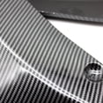thumbnail image 2 of Protector de esquina de coche, tira de parachoques trasero negra de fibra de carbono para coches, SUV y camiones, 2 of 8