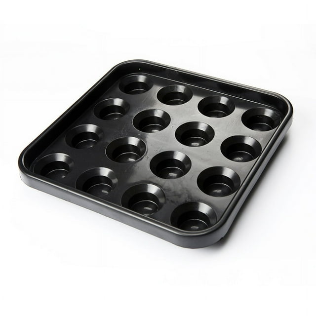 Sports Billiard Ball Storage Tray Holds,16 Balls Pool Accessory for Billiards