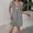 c01Gray, variant on JGGSPWM Summer Dresses for Women Solid Color Button Loose Casual A Line Dress Sleeveless V-Neck Sundress Mini Dress Black XXL