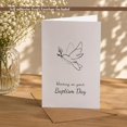 thumbnail image 3 of Minimalist Baptism Card, Simple Christening Greeting Cards, with Envelope, 3 of 3