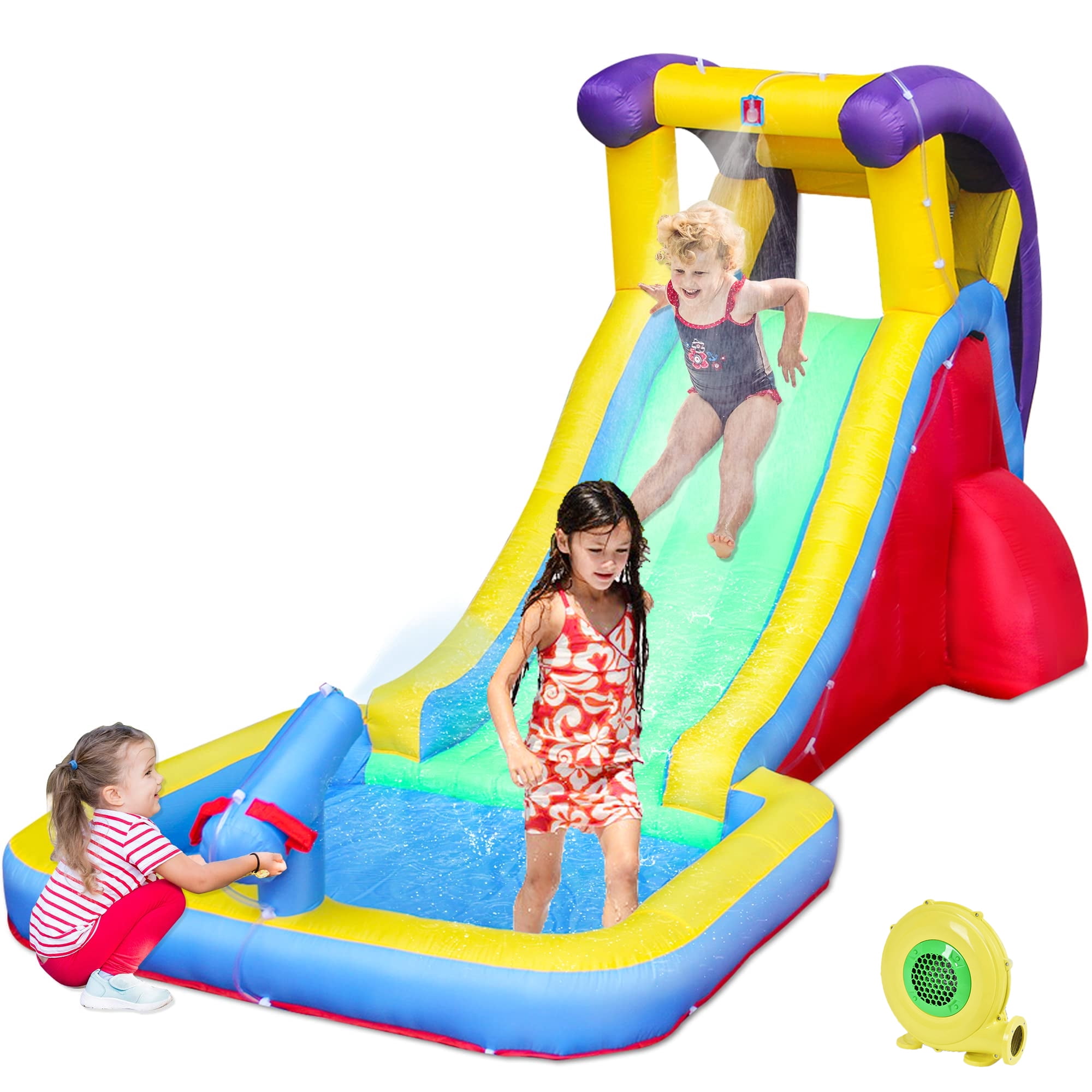 Inflatable Water Slide with Splash Pool, Climbing El Salvador Ubuy