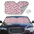 thumbnail image 2 of Daiia Bike with Donut Wheels Windshield Sun Shade for Car SUV Truck ( ), Car Sun Shade Windshield, Car Shades for Front Windows, Sunshade for Car Windshield, 2 of 7