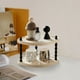 thumbnail image 5 of Organizador de estante de almacenamiento de crema de varios niveles, para tazas, perfumes, cosméticos, maquillaje, libros y decoración del hogar, solución de almacenamiento de estilo moderno para la s, 5 of 6