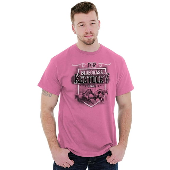 Bluegrass State Kentucky Horse Race Plus Size Crewneck Graphic Tee Shirt Brisco Brands 2X