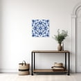 thumbnail image 3 of ZHONGYUTONG Blue Mandala Canvas Abstract Wall Art Navy Flower Pattern Picture Print Boho Painting Modern Artwork Wall Decor Framed (20.00" x 20.00"), 3 of 5