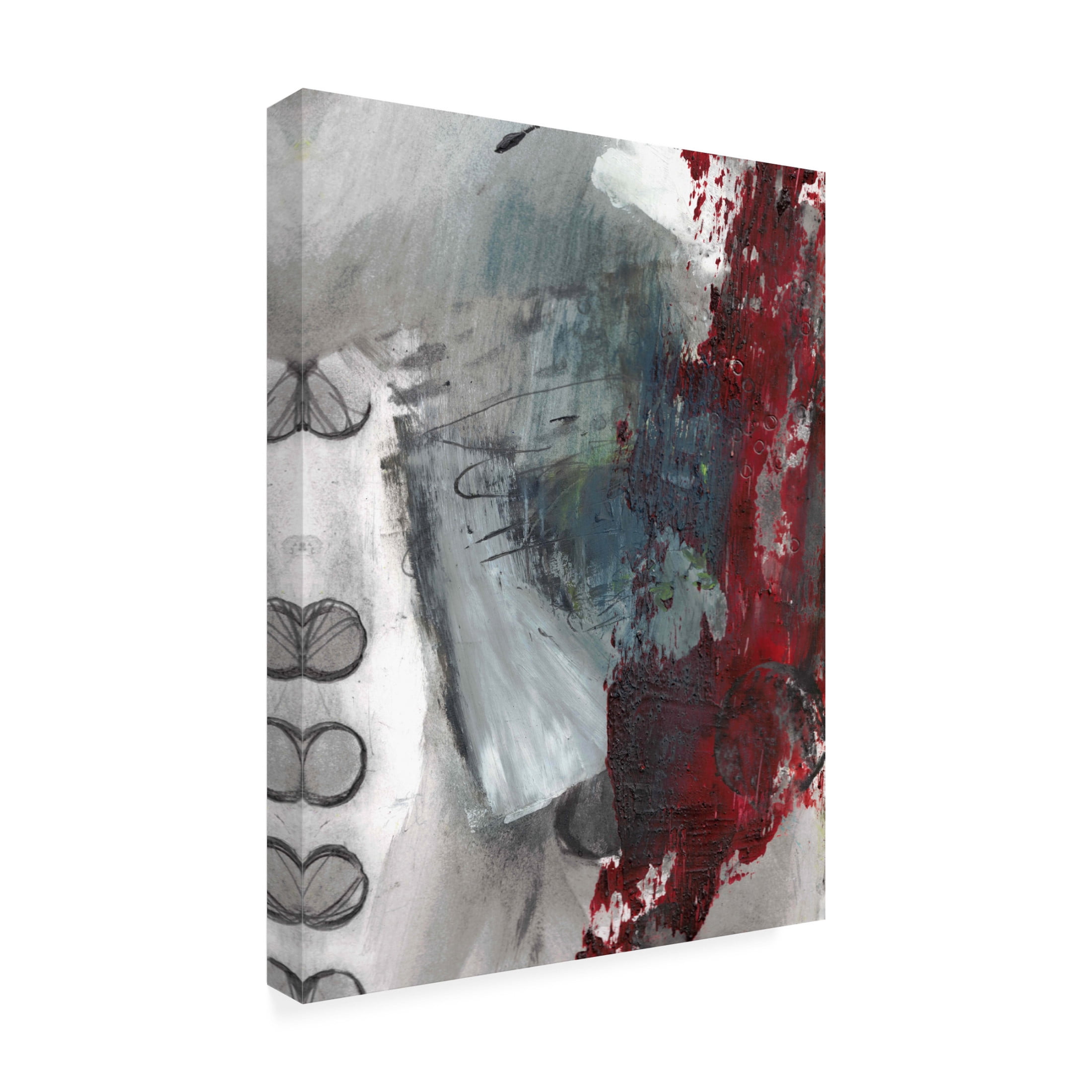 Canvas Wall Art - Deb Chaney 'Afx Iii' Wall Art for Living Room, Bedroom, or Office Décor by Trademark Fine Art - 18 x 24 Inches