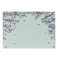 thumbnail image 1 of Leaves Cutting Board, Autumn Foliage on Tree Branches Growth Mother Nature Fall Theme Desgin, Decorative Tempered Glass Cutting and Serving Board, Small Size, Rose Violet, by Ambesonne, 1 of 1