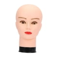 thumbnail image 2 of MERIGLARE Mannequin Head Cosmetology Display for Display Hat Making Salon Black Base Female, 2 of 9