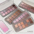 thumbnail image 4 of ZHAOCHENG Paleta de sombras de ojos de 12 colores, una para múltiples usos, brillo fino, tonos tierra, mate perlado Cosmetics color01, 4 of 5