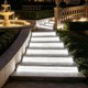 thumbnail image 5 of Luces solares para escalones de escaleras exteriores: luces resistentes a la lluvia para decorar patios, jardines, patios y entradas de vehículos, con modos de iluminación seleccionables., 5 of 6