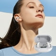 thumbnail image 1 of Auriculares Bluetooth Txmfgh: Control táctil, pantalla LED, chip Bluetooth 5.3, carga rápida tipo C, ideales para música y juegos., 1 of 7