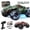 Green, variant on Xuanlur 1:18 Dinosaur RC Car for Boys & Adults, Max 25 MPH Off-Road Truck w/2.4 GHz High Speed Remote Control,4WD, All Terrain Truggy for Snow, Sand & Mud, Green