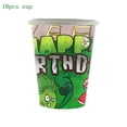 thumbnail image 5 of KAYOU Plants vs. Zombies Game Party taza desechable, plato, servilleta, mantel, globo, adorno para pastel, decoraciones para fiesta de cumpleaños de niños, 5 of 5