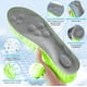 thumbnail image 3 of 2pares Xtellar Plantilla Ortopedica Deportiva De Gel Pie Plano 4d Color Verde, 3 of 3