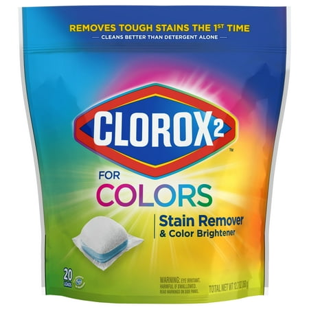 UPC 044600308166 product image for Clorox 2 Laundry Stain Remover and Color Booster Packs  Laundry Packs  20 ct | upcitemdb.com