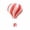 Red, variant on Hvmvliv 18 Inch Hanging Hot Air Balloon Paper Lantern - Party Decoration for Valentine's Day Birthday Wedding Christmas, No Inflation Needed, Includes Metal Hook Red