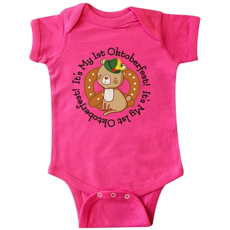 

Inktastic My 1st Oktoberfest Baby Bear Gift Baby Boy or Baby Girl Bodysuit