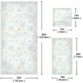 thumbnail image 3 of Dreamtimes 3 PCS Towel Beautiful Snowflakes Cotton Bath Towel Set (1 Bath Towel, 1 Hand Towel, 1 Washcloth) for Bathroom, Super Soft and Quick Dry Towels, 3 of 7