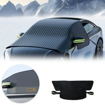 Winter Car Windshield Cover with Side Windows, Oxford Material, Snow And Ice Frost Protector, Universal Fit for Sedans & SUVs, All-Weather Protection, Easy Installation & Storage,1PC