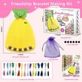 thumbnail image 2 of Syenll Braiding Bracelet Kit, Friendship Making Kit with Bracelets Maker, DIY Arts and Crafts Toy for 8-12 Year Old Girls, 2 of 8
