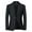 Black, variant on Odeerbi Solid Color Blazers for Men 2024 Suit Jackets New Casual Solid Matching Single Breasted Slim Middle-aged Suit Long Sleeve Hoodless Casual Outwear Jackets Navy
