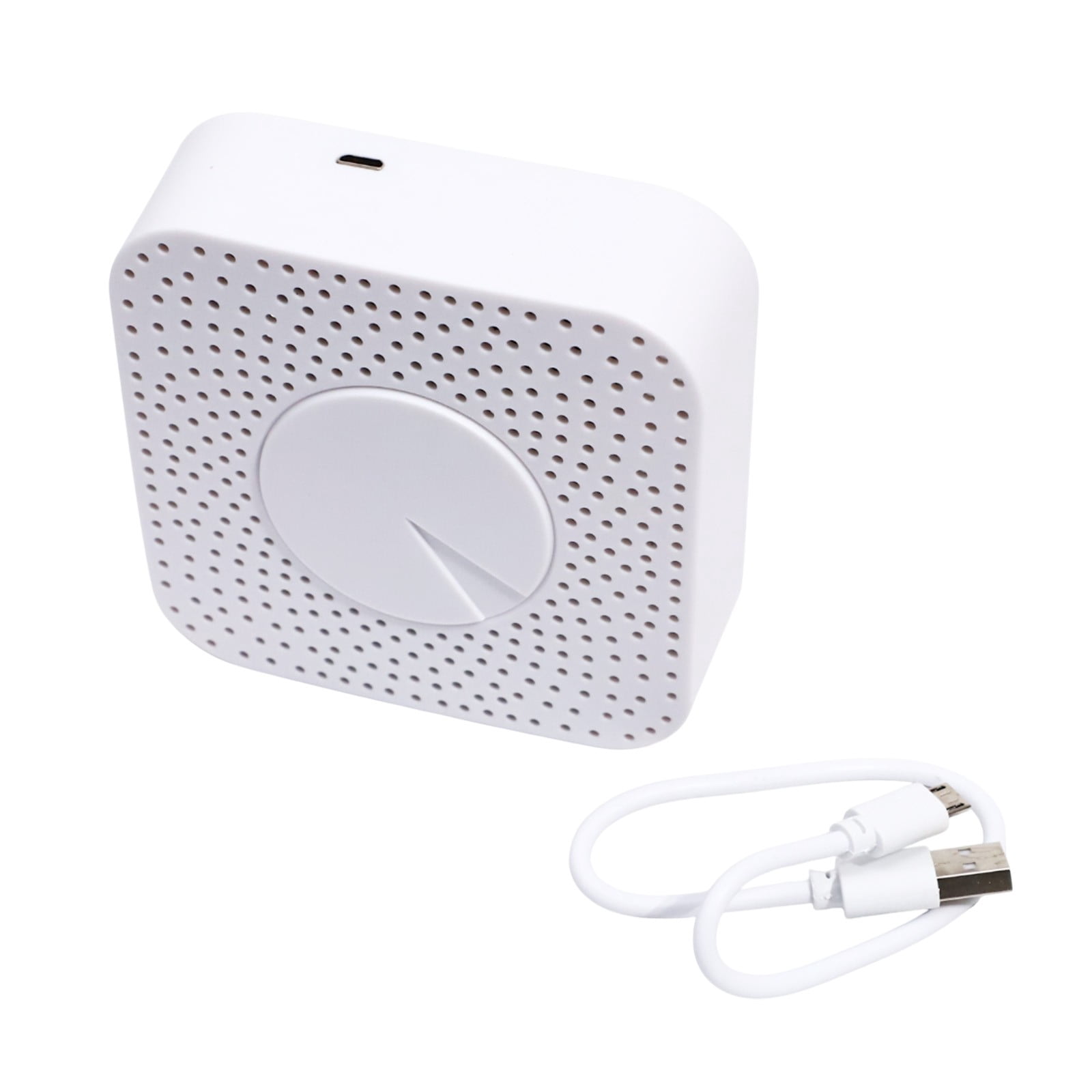 Tuyas Zigbees Smarts Home Air Quality Sensor Vocs Formaldehyde Smarts Air Box, Gas Leak Sensor Security Alarm Zigbees Gateways