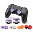 thumbnail image 4 of 1 pair Electronics Gamepads FPS Joystick Cover for PS4 Controller for Playstation for PlayStation Accessories Thumb Grips WHITE, 4 of 8