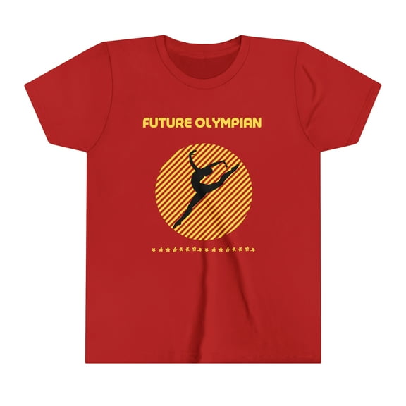 Future Olympian Rhythmic Gymnastics Leap Youth Short Sleeve Tee Size S-XL