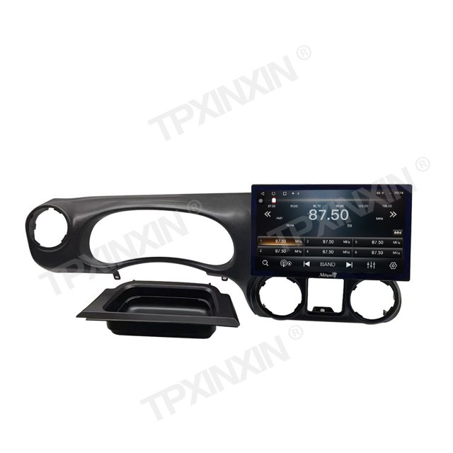 TPXINXIN 13.3 Inch QLED Touch Screen Android 13 For Jeep Wrangler 2011-2017 Car Radio CarPlay Multimedia Player GPS Navigation Head Unit