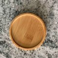 thumbnail image 5 of 5PCS Mosaic Bamboo Coasters, Blank Base Trays, Round Drinking Cup Coaster, Wooden Drink Coasters for Coffee Table Dining Table Protection, Brown, 5 of 7