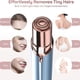 thumbnail image 2 of Painless Facial Hair Removal for Women - The Best Electric Razor for Lips, Chin, Mustache, and Fingers - USB Rechargeable, 2 of 4