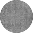 thumbnail image 1 of Ahgly Company Indoor Round Oriental Gray Industrial Area Rugs, 7' Round, 1 of 4